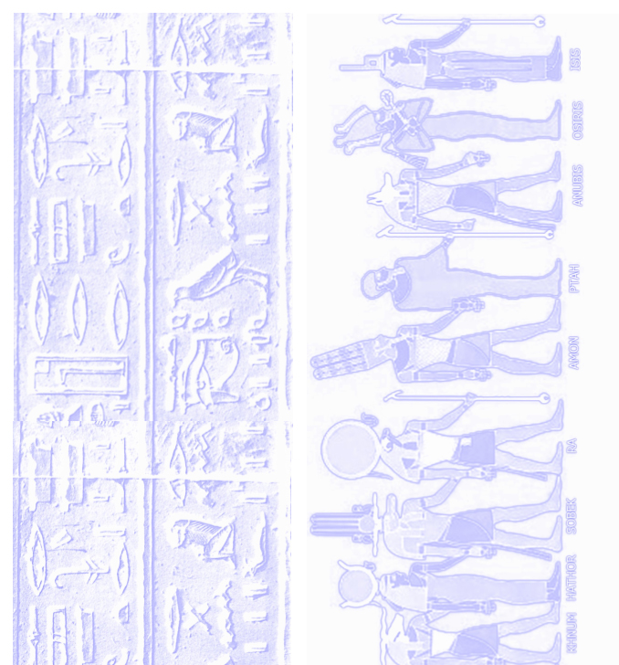 The Egyptian Gods Coloring Book - Book interior - web 2