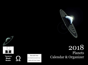 2018 Planets Calendar & Organizer - Full cover