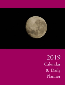 2019 Calendar & Daily Planner - Front Cover